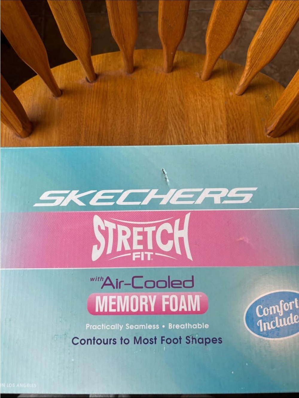 Skechers Women's All-White Knit Slip-On Sneaker - Picture 5 of 5